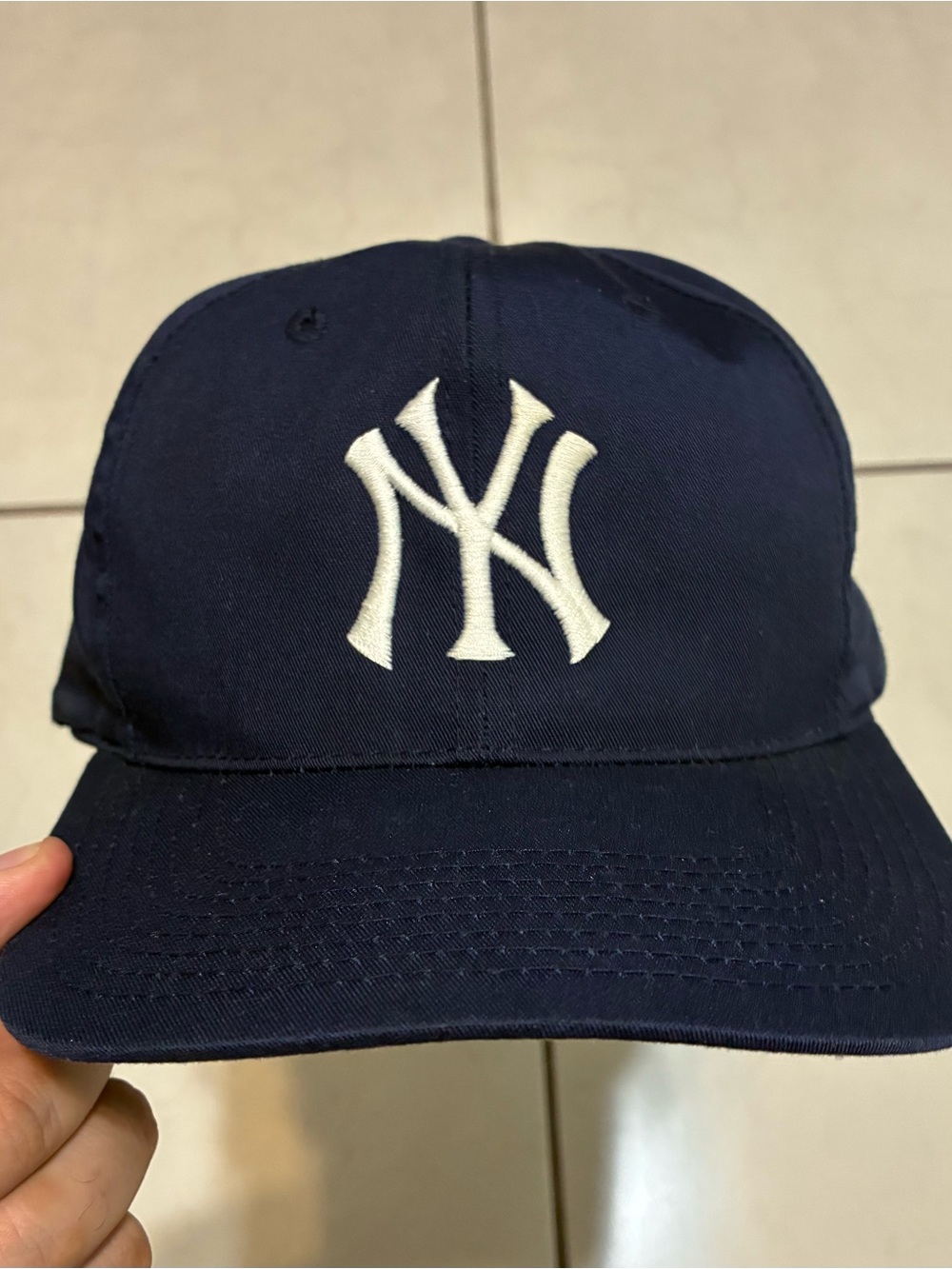 Vintage 90s MLB New York Yankees SnapBack Hat VTG